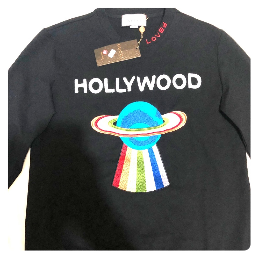 GUCCI Hollywood sweatshirt XL NEW WITH TAGS